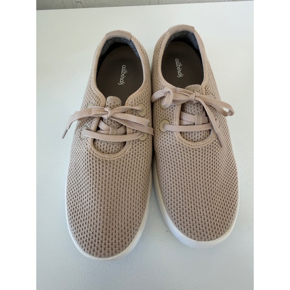 Allbirds Tree Skippers Sneakers Women's 11 Beige Tan Casual Comfort Shoes - Picture 2 of 10
